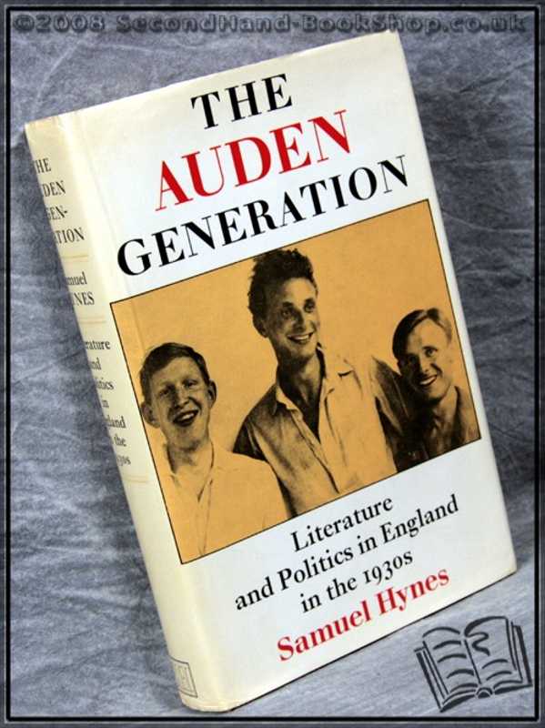 Auden Generation-Hynes; ERSTE AUSGABE; 1976; festgedeckt in Staubverpackung - Bild 1 von 1