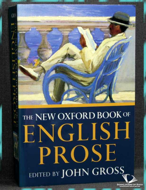 New Oxford Book Of English Prose-Gross; 1998 (Anthology) - Picture 1 of 1